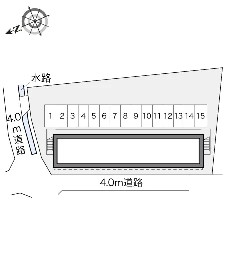 ★手数料０円★岡山市中区平井６丁目　月極駐車場（LP）